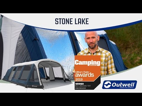 Tunnelzelt Stone Lake 6ATC Luftzelt für 5 Personen Muster